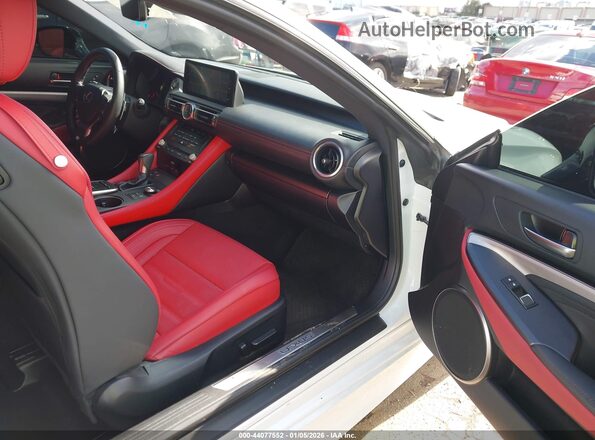 JTHGZ5BC9P5026553 2023 LEXUS RC 350 White Вид салону спереду