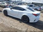 2023 Lexus Rc 350 F Sport White vin: JTHGZ5BC9P5026553