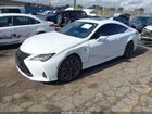 2023 Lexus Rc 350 F Sport White vin: JTHGZ5BC9P5026553