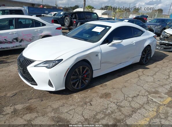 JTHGZ5BC9P5026553 2023 LEXUS RC 350 White Передня ліва чверть