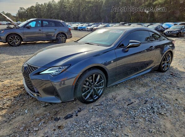JTHGZ5BCXM5023706 2021 LEXUS RC Серый Передняя левая четверть