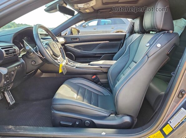 JTHGZ5BCXM5023706 2021 LEXUS RC Серый Вид салона спереди