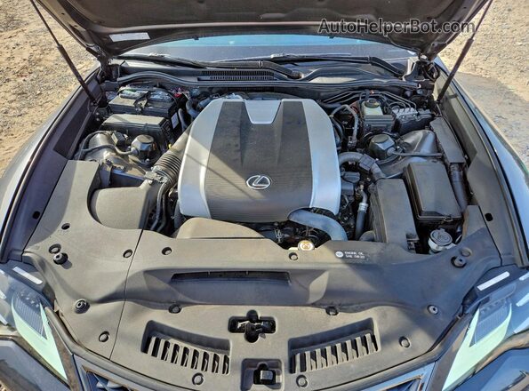 JTHGZ5BCXM5023706 2021 LEXUS RC Серый Вид задней части салона