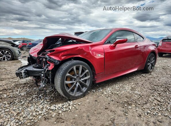 JTHGZ5DC2M5011028 2021 LEXUS RC Красный Передняя левая четверть