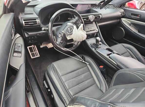 JTHGZ5DC2M5011028 2021 LEXUS RC Красный Вид панели приборов