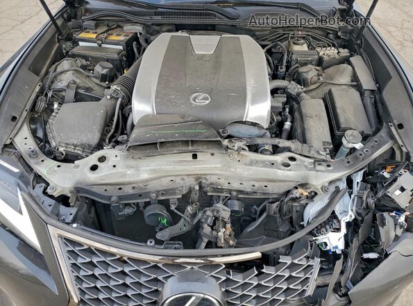 JTHGZ5DCXM5011133 2021 LEXUS RC Черный Вид задней части салона