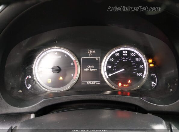 JTHHA5BC1G5000976 2016 LEXUS RC 200T Silver Vista de los asientos traseros