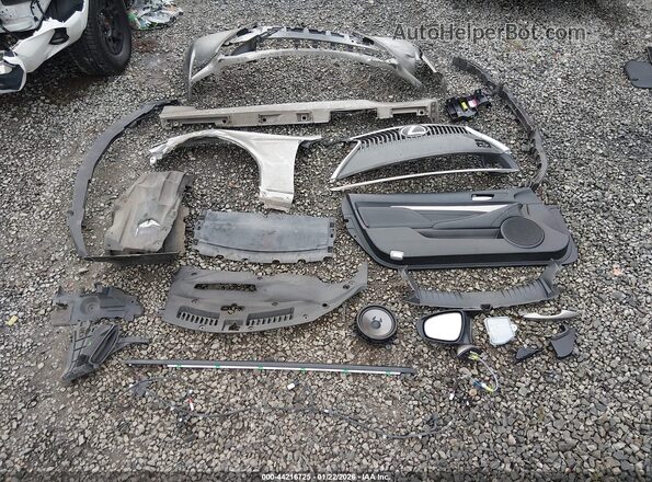 JTHHA5BC1G5000976 2016 LEXUS RC 200T Silver Vista del cuadro de instrumentos