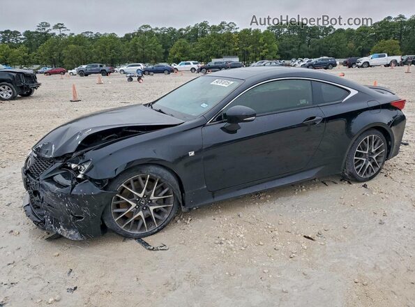 JTHHA5BC3G5002924 2016 LEXUS RC Black Vista tres cuartos delantera izquierda
