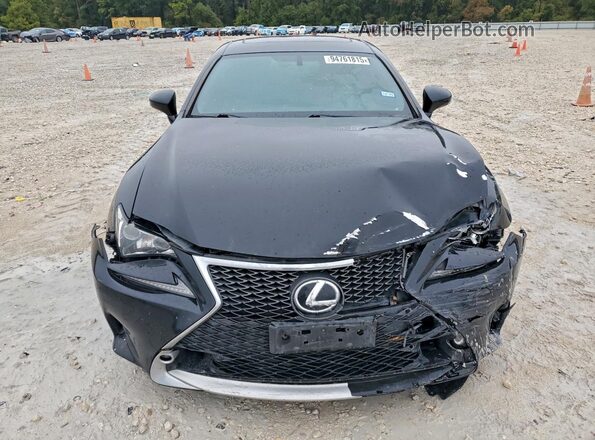 JTHHA5BC3G5002924 2016 LEXUS RC Black Vista frontal