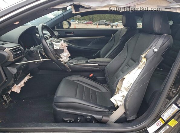 JTHHA5BC3G5002924 2016 LEXUS RC Black Vista interior delantera