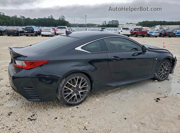 JTHHA5BC3G5002924 2016 LEXUS RC Black Trasero derecho