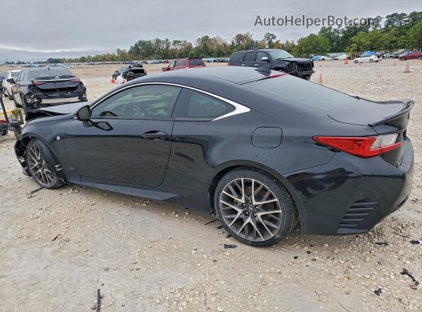 JTHHA5BC3G5002924 2016 LEXUS RC Black Trasero izquierdo
