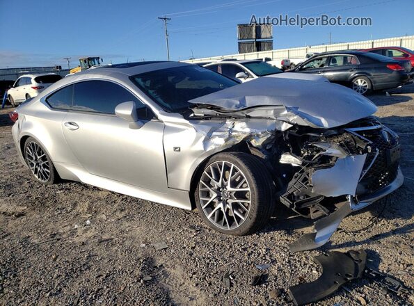 JTHHA5BC4G5004214 2016 LEXUS RC Серебряный Передняя правая четверть