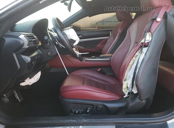 JTHHA5BC4G5004214 2016 LEXUS RC Серебряный Вид салона спереди