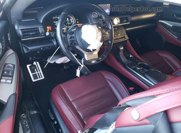 JTHHA5BC4G5004214 2016 LEXUS RC Серебряный Вид панели приборов
