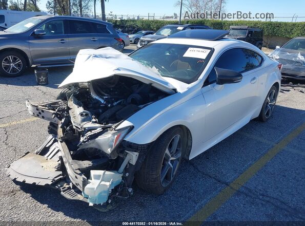 JTHHA5BC4H5006899 2017 LEXUS RC 200T Белый Передняя левая четверть
