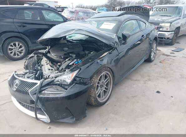 JTHHA5BC6G5000777 2016 LEXUS RC 200T Черный Передняя левая четверть