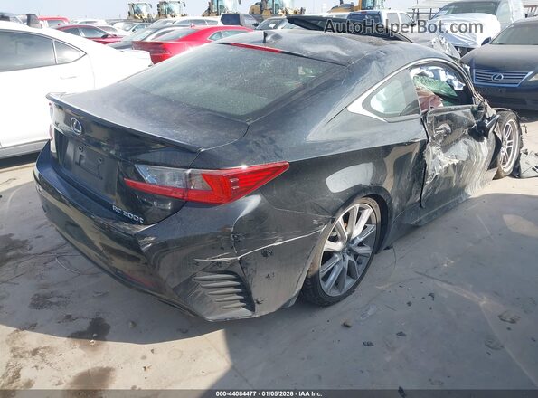 JTHHA5BC6G5000777 2016 LEXUS RC 200T Черный Задняя правая четверть