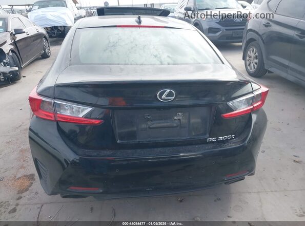 JTHHA5BC6G5000777 2016 LEXUS RC 200T Черный 
