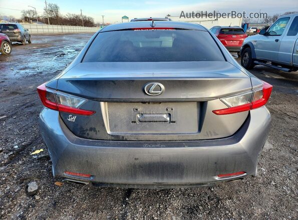 JTHHA5BC8G5001140 2016 LEXUS RC Silver უკანა ხედი