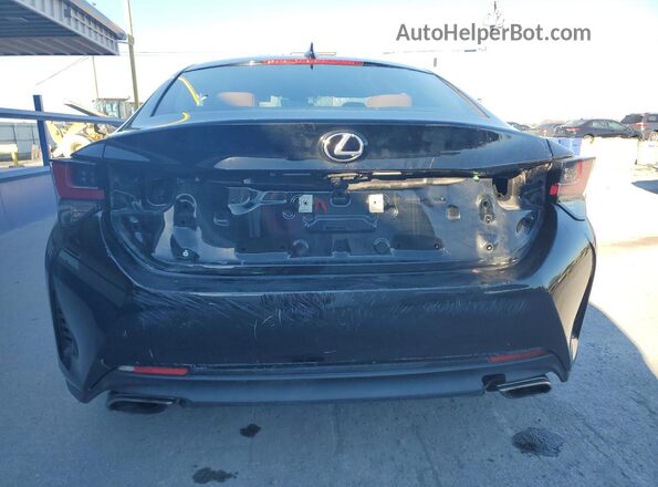 JTHHA5BC8K5009800 2019 LEXUS RC Черный Вид сзади