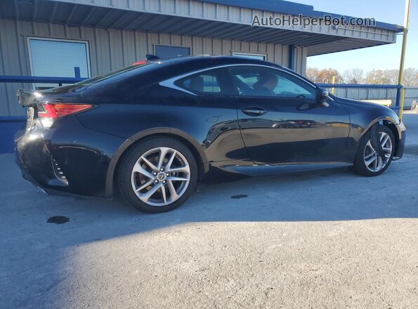 JTHHA5BC8K5009800 2019 LEXUS RC Черный Задняя правая четверть