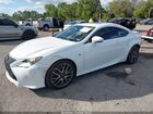 2016 Lexus Rc 350   White vin: JTHHE5BC0G5014758