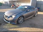 2016 Lexus Rc 350   Серый vin: JTHHE5BC3G5013538