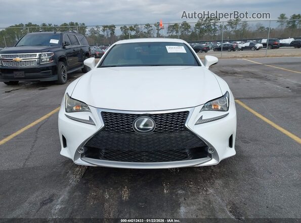 JTHHE5BC5G5013637 2016 LEXUS RC 350 Белый Вид щитка приборов