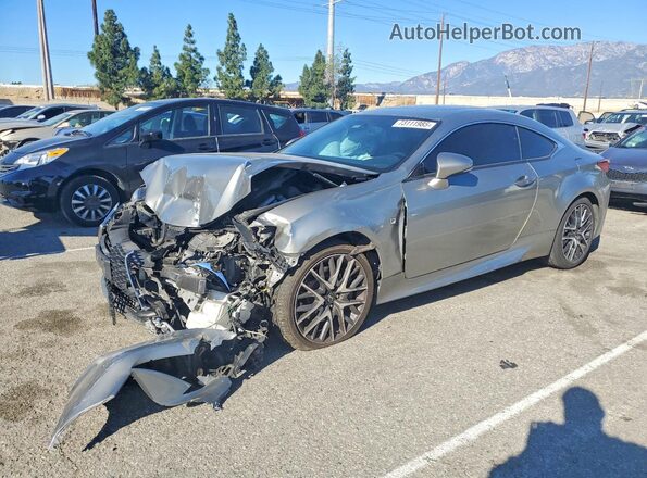 JTHHE5BC9H5016297 2017 LEXUS RC Серебряный Передняя левая четверть