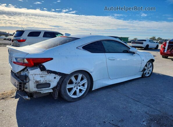 JTHHE5BCXH5017023 2017 LEXUS RC Белый Задняя правая четверть