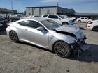2016 Lexus Rc-f Серебряный vin: JTHHP5BC8G5004960