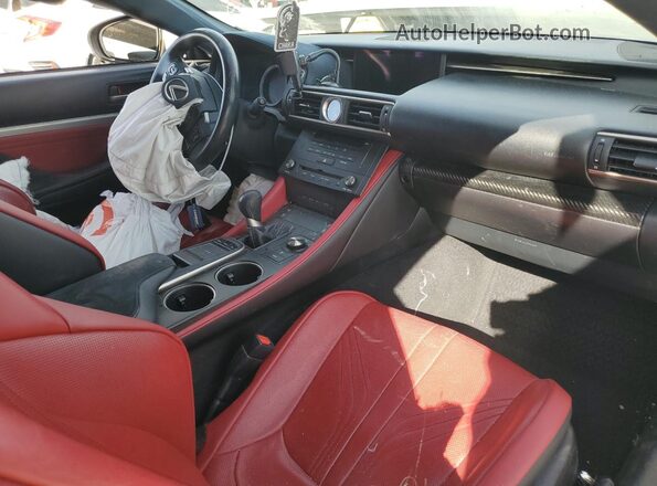 JTHHP5BC8G5004960 2016 LEXUS RC-F Серебряный Вид панели приборов