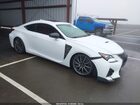 2017 Lexus Rc F   White vin: JTHHP5BC8H5005785