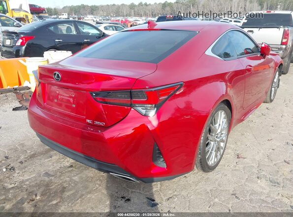 JTHHZ5BC8K5020434 2019 LEXUS RC 350 Red Tył prawy