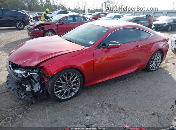 JTHHZ5BC8K5020434 2019 LEXUS RC 350 Red 