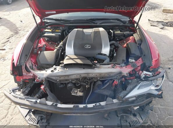 JTHHZ5BC8K5020434 2019 LEXUS RC 350 Red Widok z tyłu