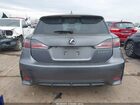 2016 Lexus Ct 200h   Серый vin: JTHKD5BH2G2254805