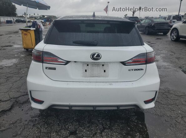 JTHKD5BH2G2255274 2016 LEXUS CT Белый Вид сзади