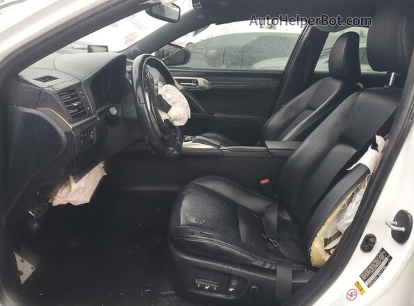 JTHKD5BH2G2255274 2016 LEXUS CT Белый Вид салона спереди