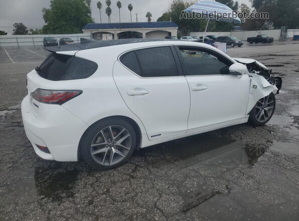 JTHKD5BH2G2255274 2016 LEXUS CT Белый Задняя правая четверть