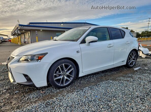 JTHKD5BH3G2268552 2016 LEXUS CT Белый Передняя левая четверть