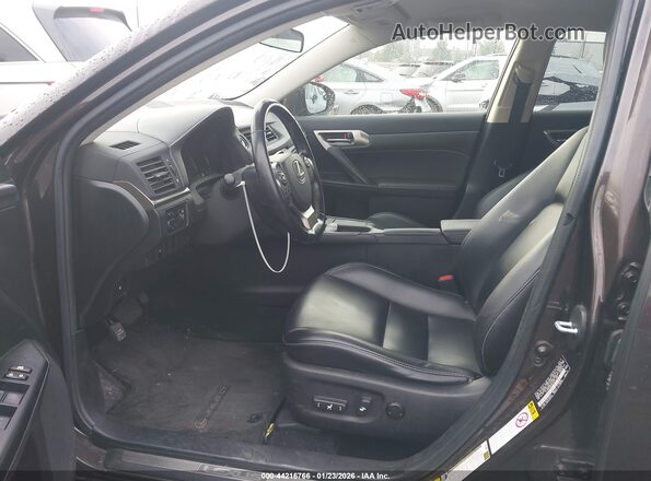 JTHKD5BH5G2271355 2016 LEXUS CT 200H Коричневый Вид салона спереди