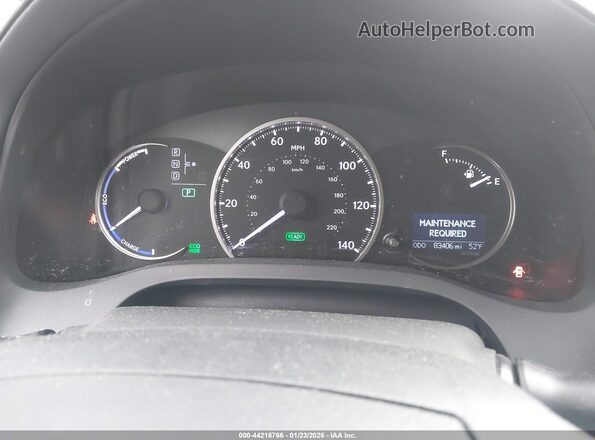JTHKD5BH5G2271355 2016 LEXUS CT 200H Коричневый Вид задних сидений