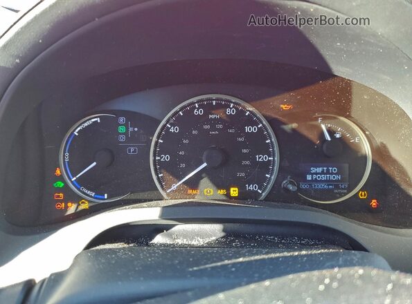 JTHKD5BH6H2292684 2017 LEXUS CT Red Widok zestawu wskaźników