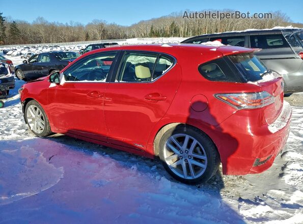 JTHKD5BH6H2292684 2017 LEXUS CT Red Tył lewy