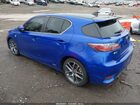 2016 Lexus Ct 200h   Синий vin: JTHKD5BH7G2271843