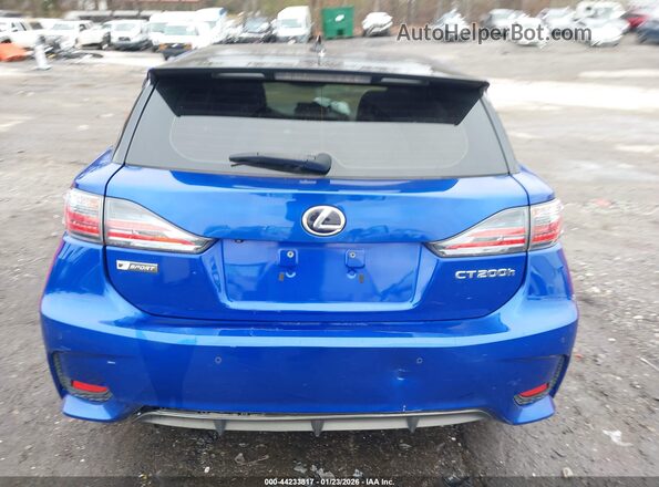 JTHKD5BH7G2271843 2016 LEXUS CT 200H Синий 