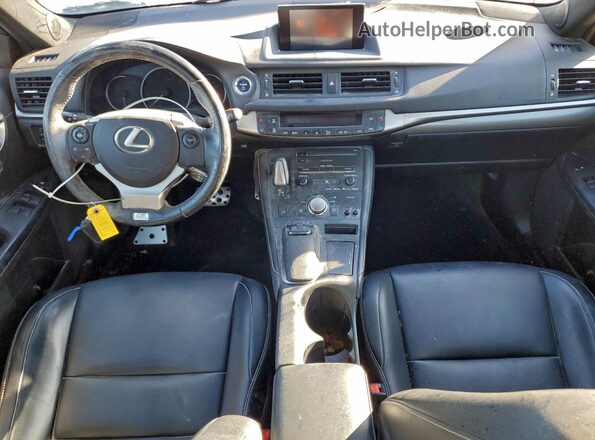 JTHKD5BH8H2301062 2017 LEXUS CT Белый Вид панели приборов